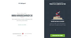Desktop Screenshot of huradozahrady.sk